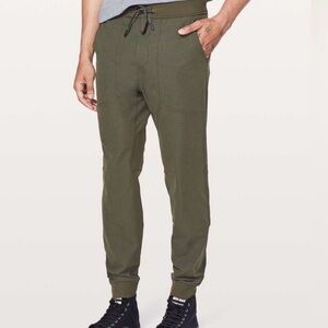Mens Lululemon ABC Jogger Dark Olive Athletic‎ Running Lightweight